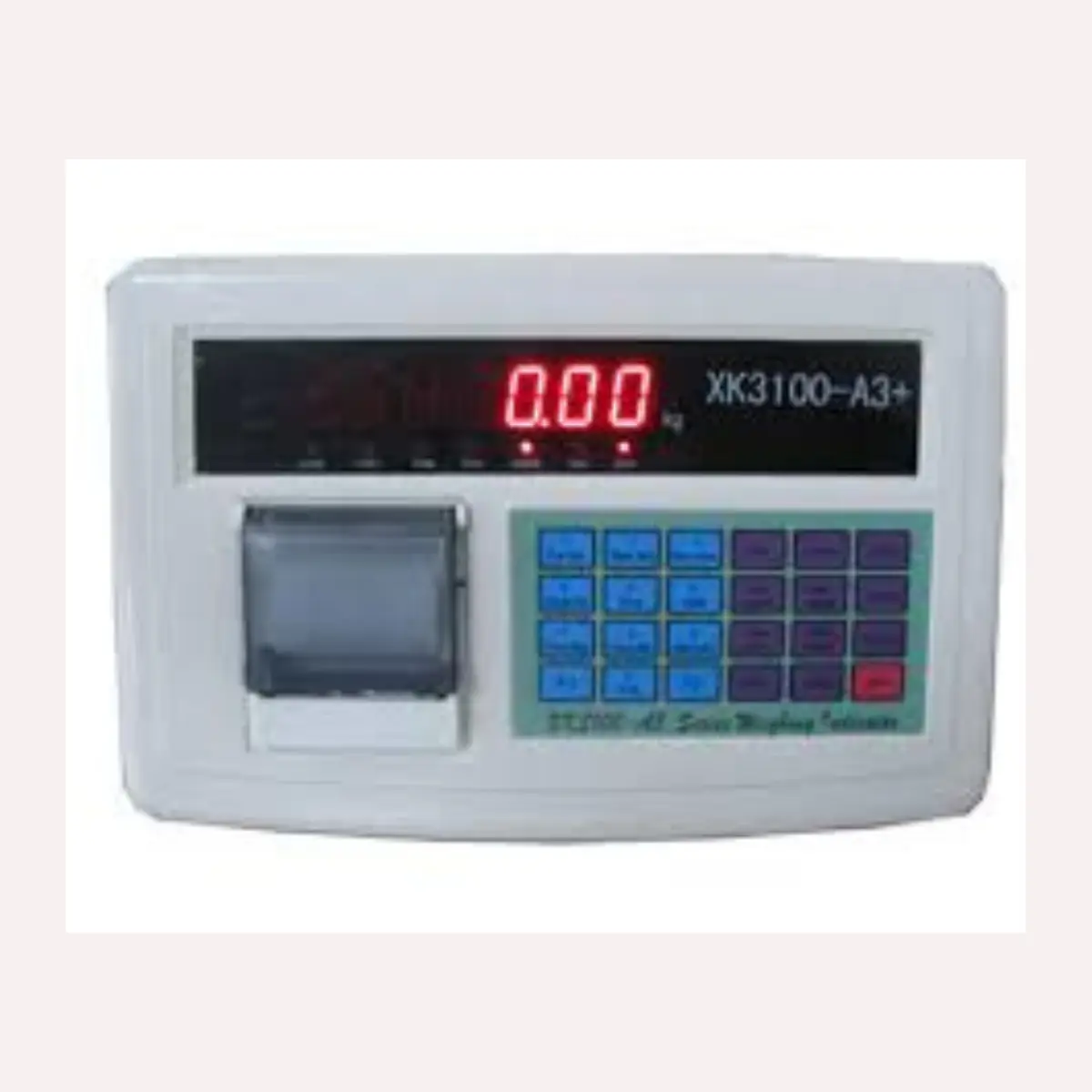 picture of digital weighing scale printing indicator